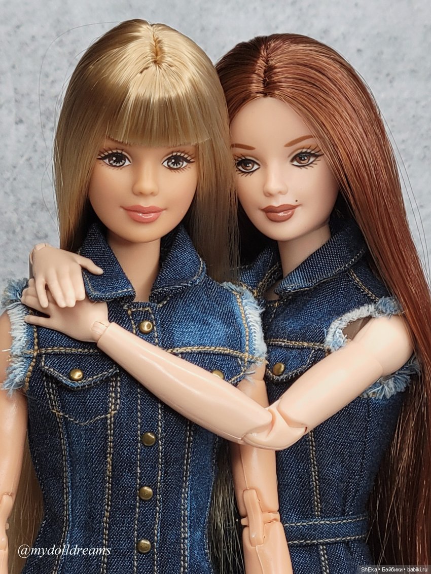 Две подружки — Куклы Barbie (Барби): Looks