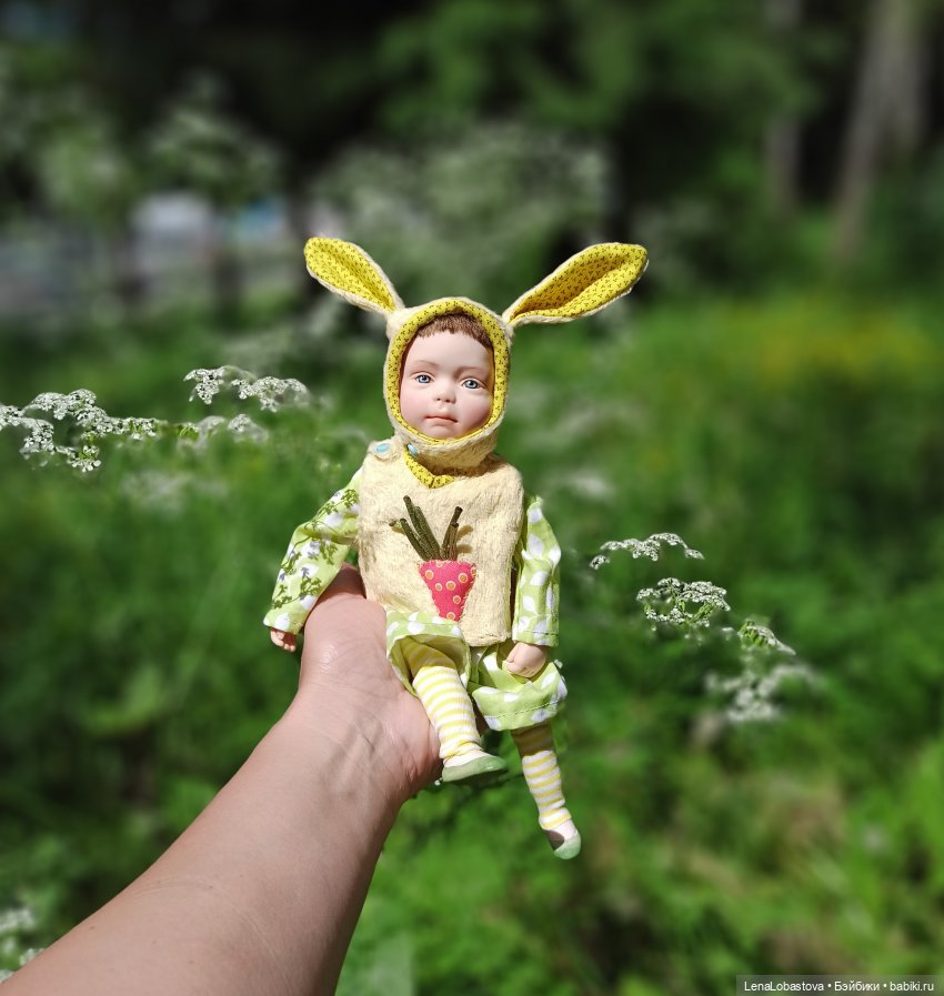Елена Лобастова, авторская кукла