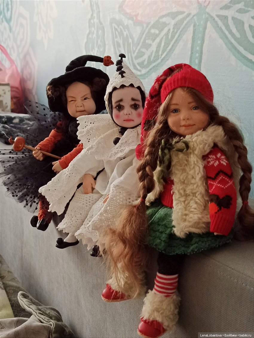 Елена Лобастова, авторская кукла