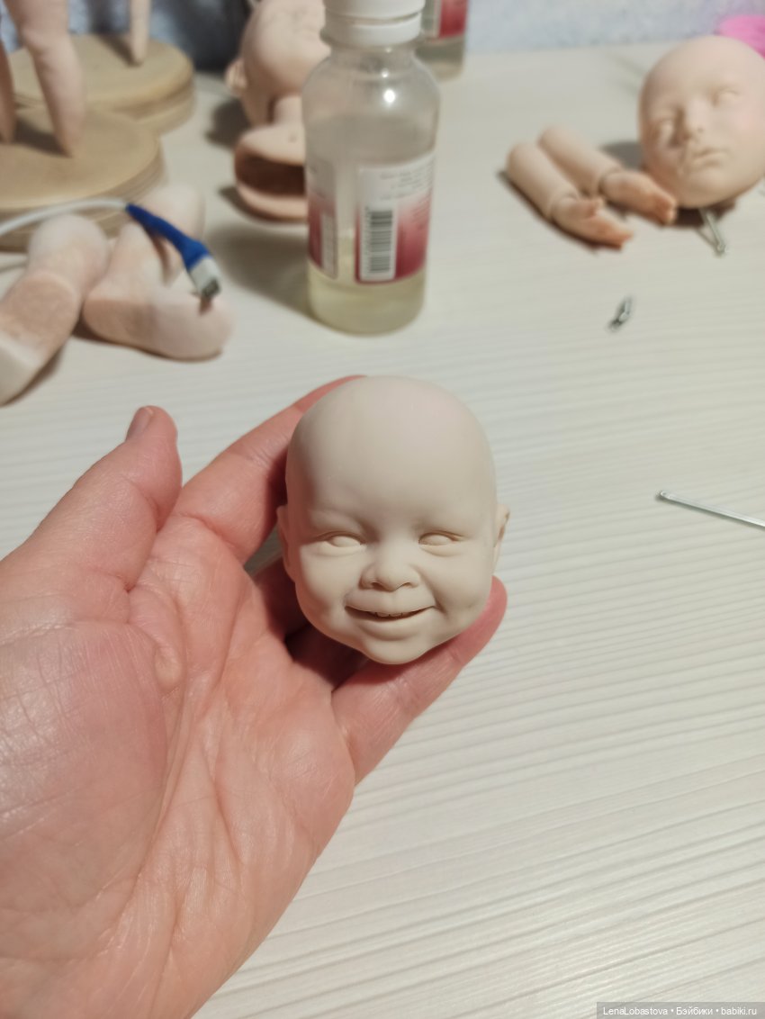 Новая кукла в процессе — Авторские портретные куклы по фото: галерея работ