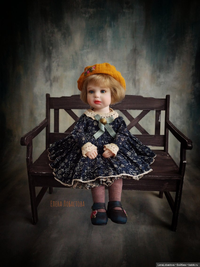 Елена Лобастова, авторская кукла
