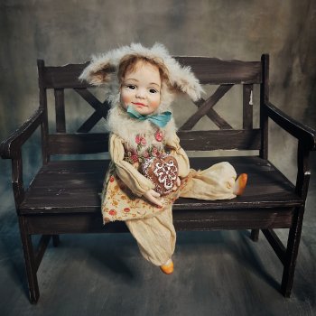 Авторский Тедди долл