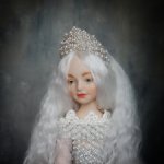 Авторская кукла коллекционная будуарная кукла