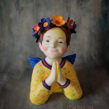 Ангел. Ангел хранитель.Авторская кукла Ангел