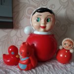 Лот игрушек СССР целлулоид