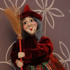 Восстановление интерьерной ведьмочки