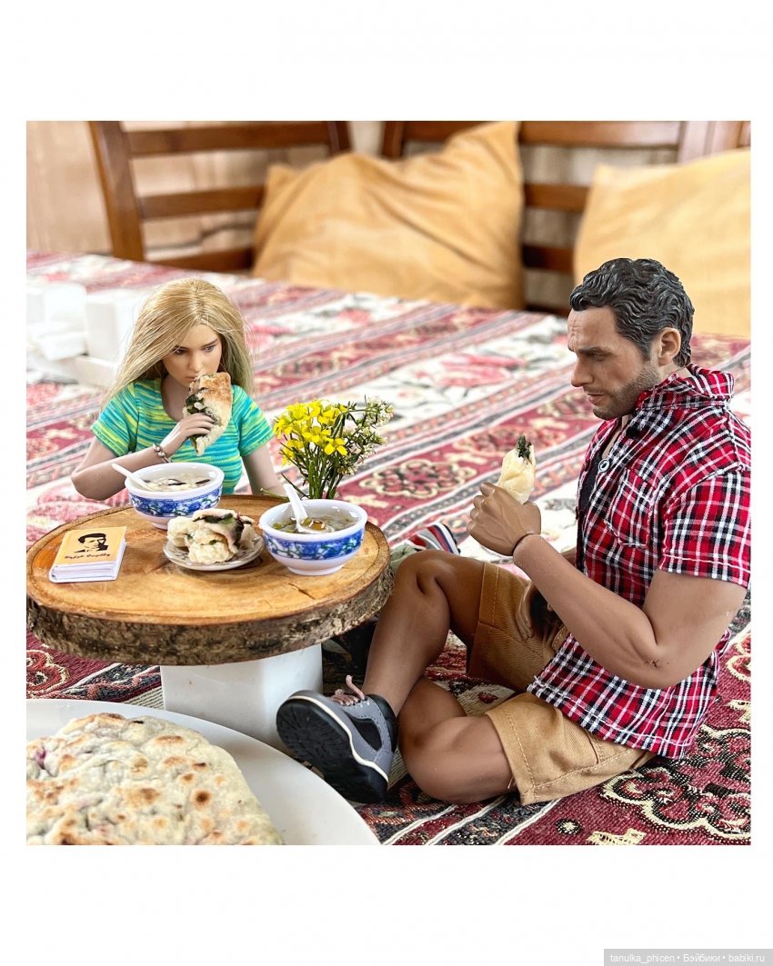 Как мы ГаРика и Нату армянской лепешкой накормили (фото 5)