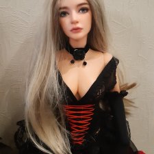 Парик для куклы модель Aliya  размер 8-9
