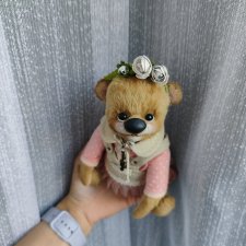 Авторская игрушка мишка тедди