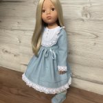 Джинсовое платьице для Готц