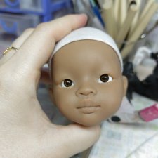 Paola Reina ooak , темнокожая девочка