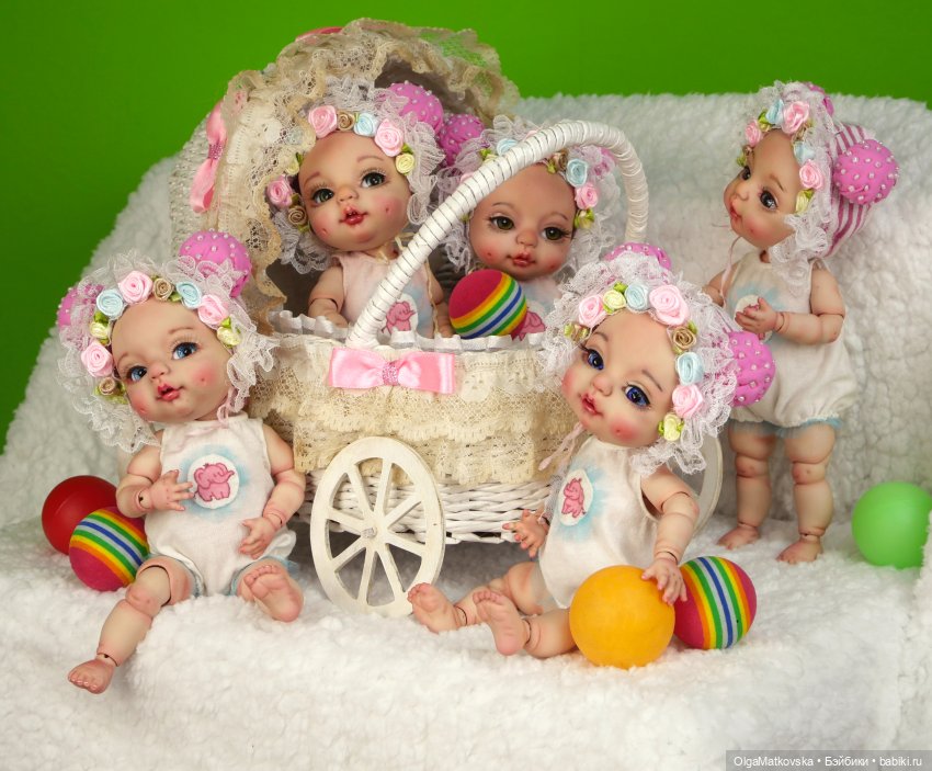 Шарнирные младенцы БЖД Ольги Матковской готовятся выпорхнуть из гнезда