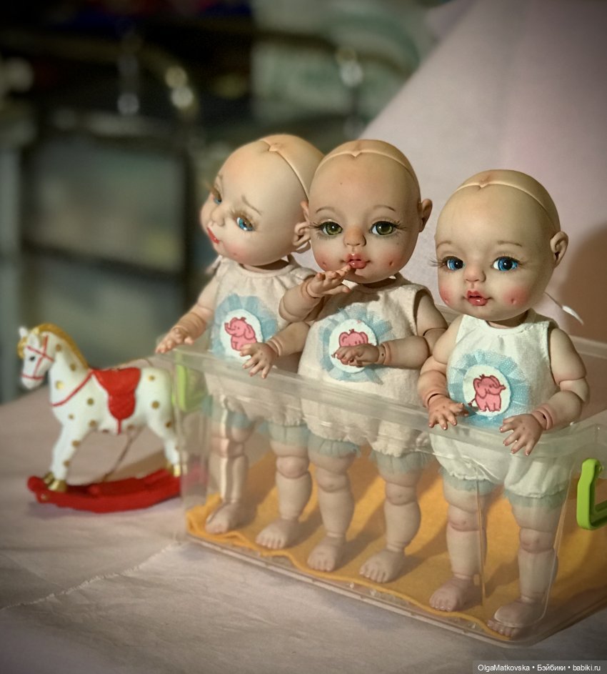 Шарнирные младенцы БЖД Ольги Матковской готовятся выпорхнуть из гнезда