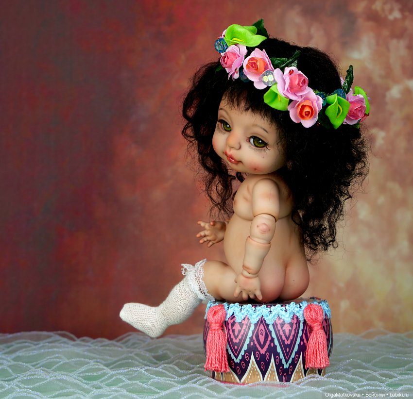 Восточная принцесса из Киева, шарнирная кукла-младенец БЖД Жасмин и её три образа | Бэйбики Восточная принцесса из Киева, шарнирная кукла-младенец БЖД Жасмин и её три образа (фото 5)