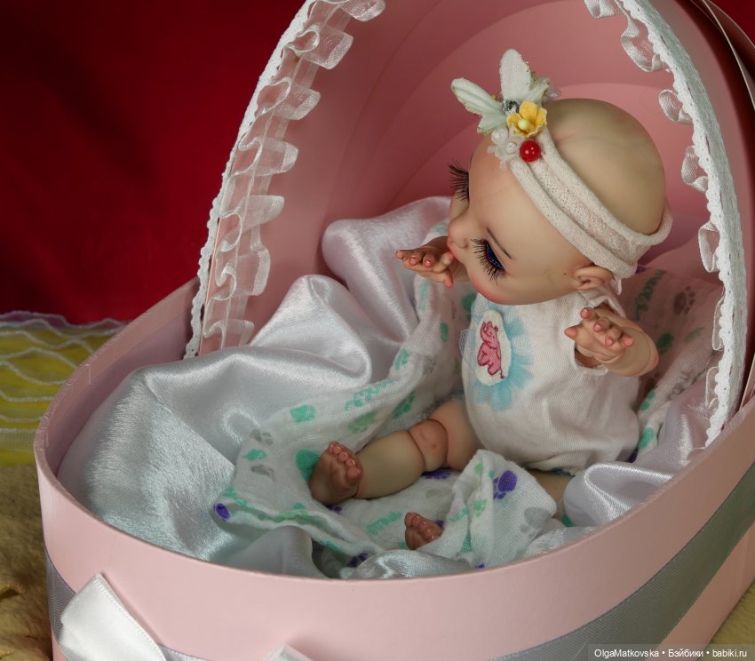 Белоснежка маленькая принцесса, авторская шарнирная кукла БЖД, полиуретан (фото 5)