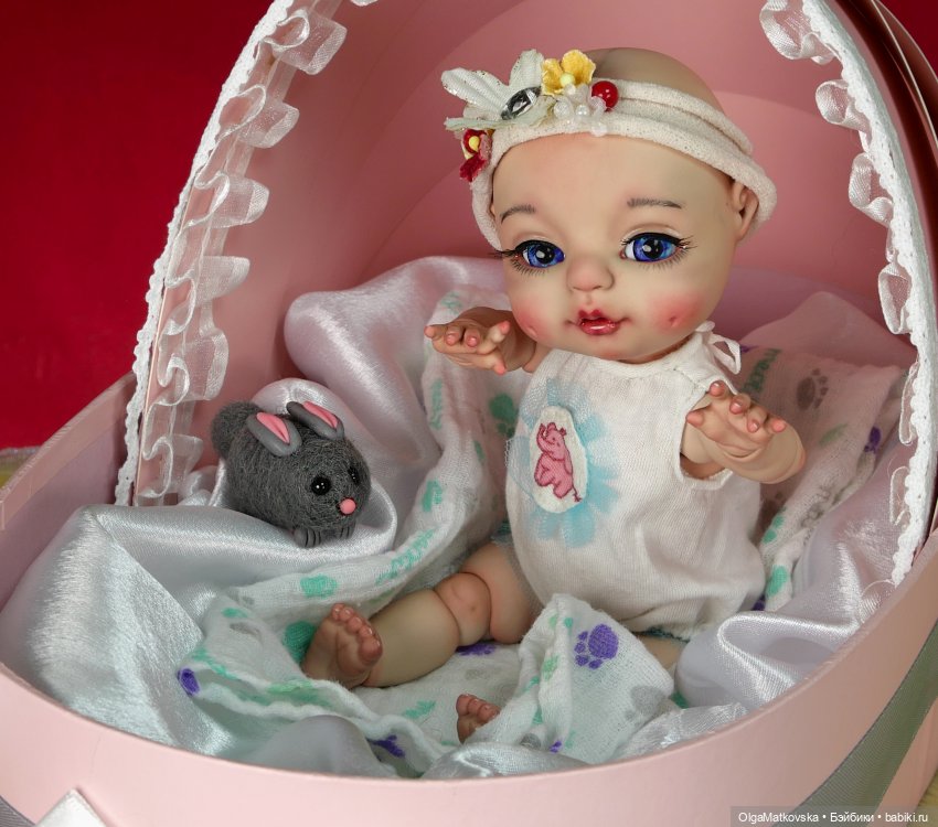Белоснежка маленькая принцесса, авторская шарнирная кукла БЖД, полиуретан (фото 6)