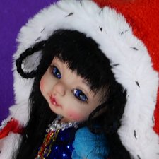 Белоснежка маленькая принцесса, авторская шарнирная кукла БЖД, полиуретан