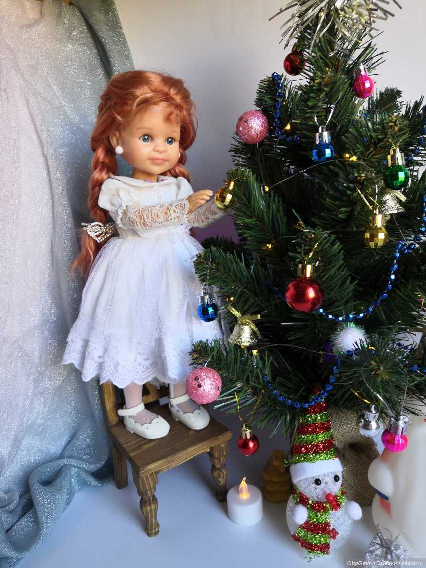 С Новым годом — Куклы Paola Reina (Паола Рейна): новинки (фото 9)