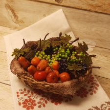 Корзина с фруктами
