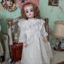 Комплект-двойка для антикварной куклы или реплики.