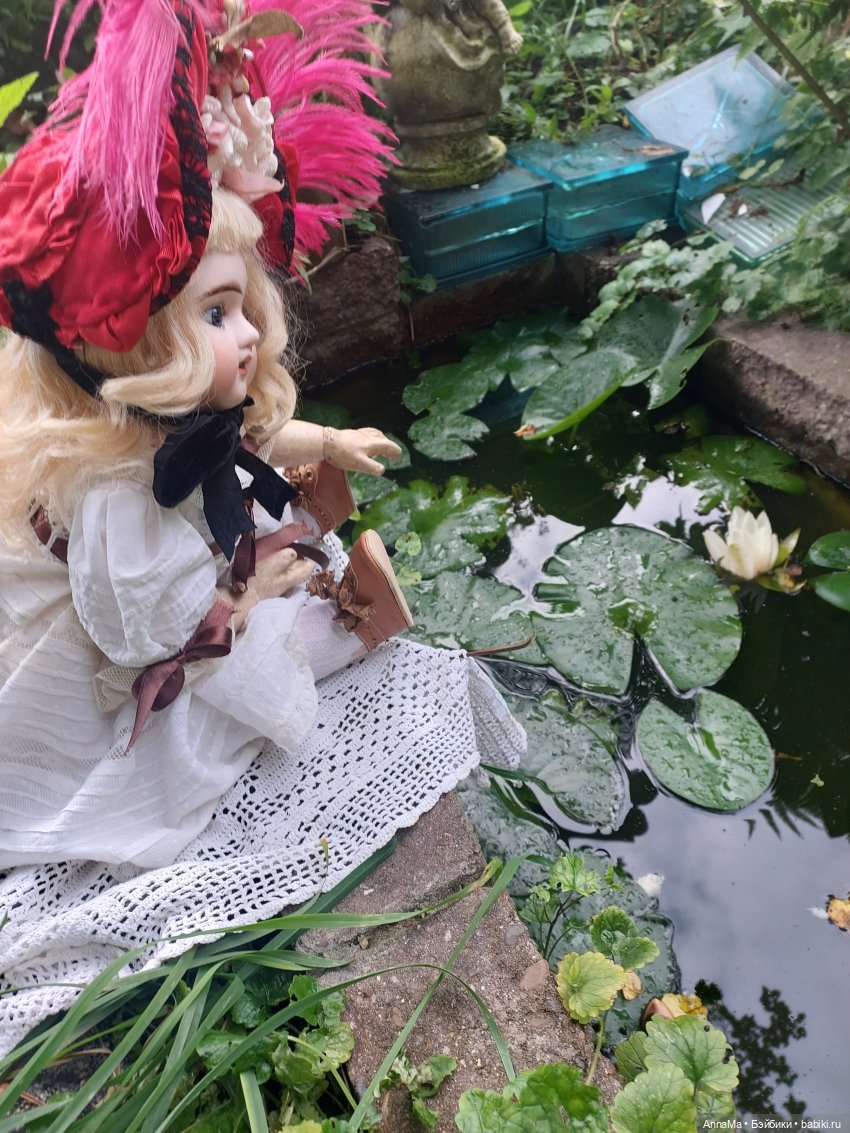 Две прогулки — Редкие антикварные куклы и реплики: воск