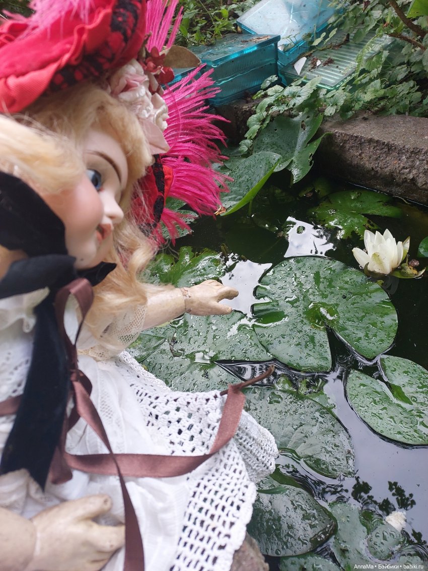 Две прогулки — Редкие антикварные куклы и реплики: воск (фото 3)