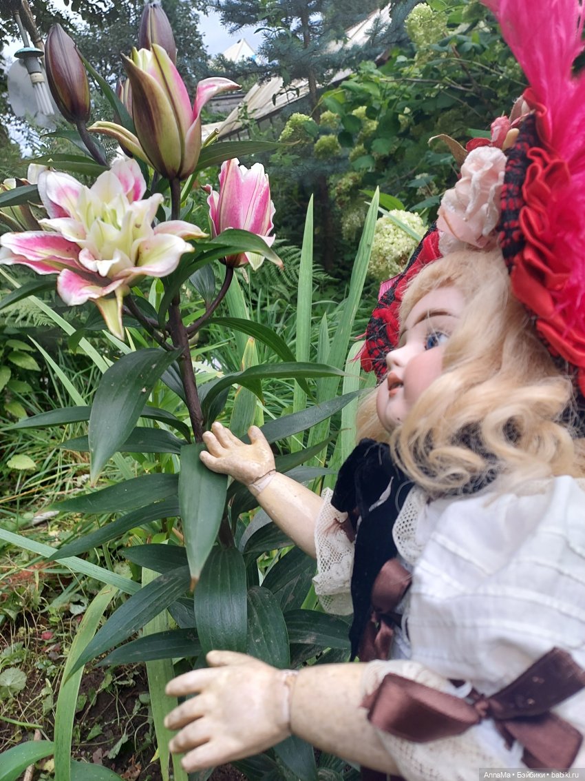 Две прогулки — Редкие антикварные куклы и реплики: воск (фото 8)