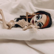 Моя первая кукла - Скелита из Monster Hight