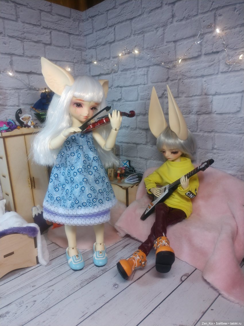 Урок музыки — Фотоистории с куклами BJD (БЖД): сериалы (фото 4)