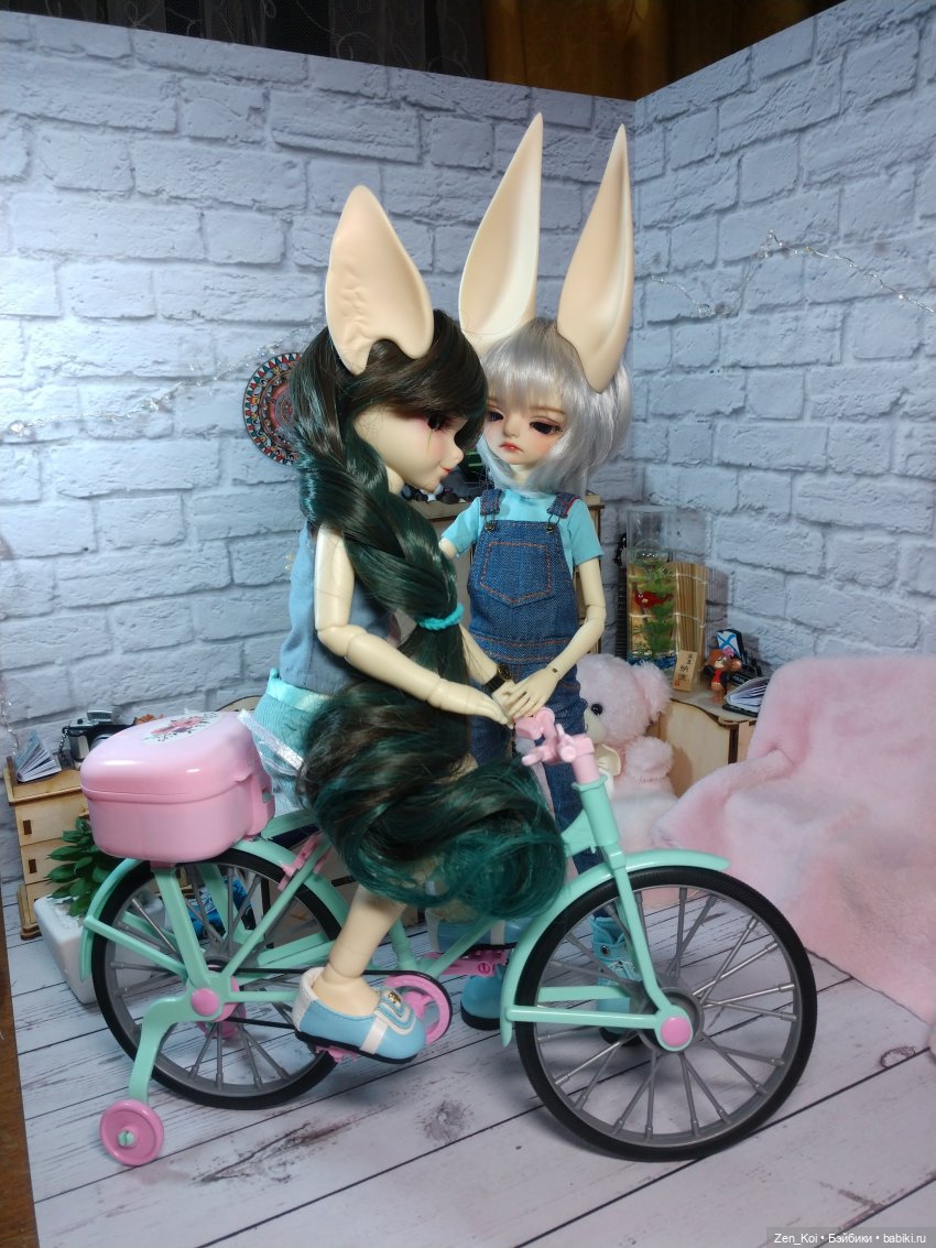 Велосипед — Фотоистории с куклами BJD (БЖД): сериалы (фото 2)