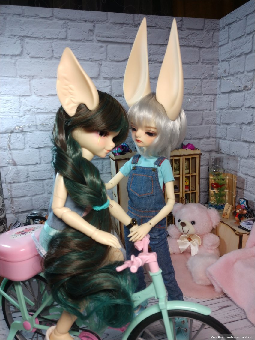 Велосипед — Фотоистории с куклами BJD (БЖД): сериалы (фото 4)