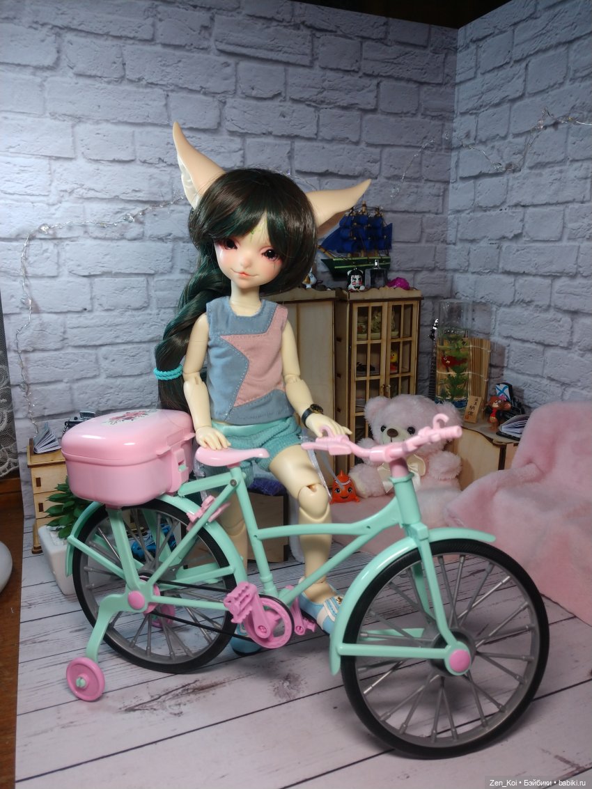 Велосипед — Фотоистории с куклами BJD (БЖД): сериалы (фото 5)