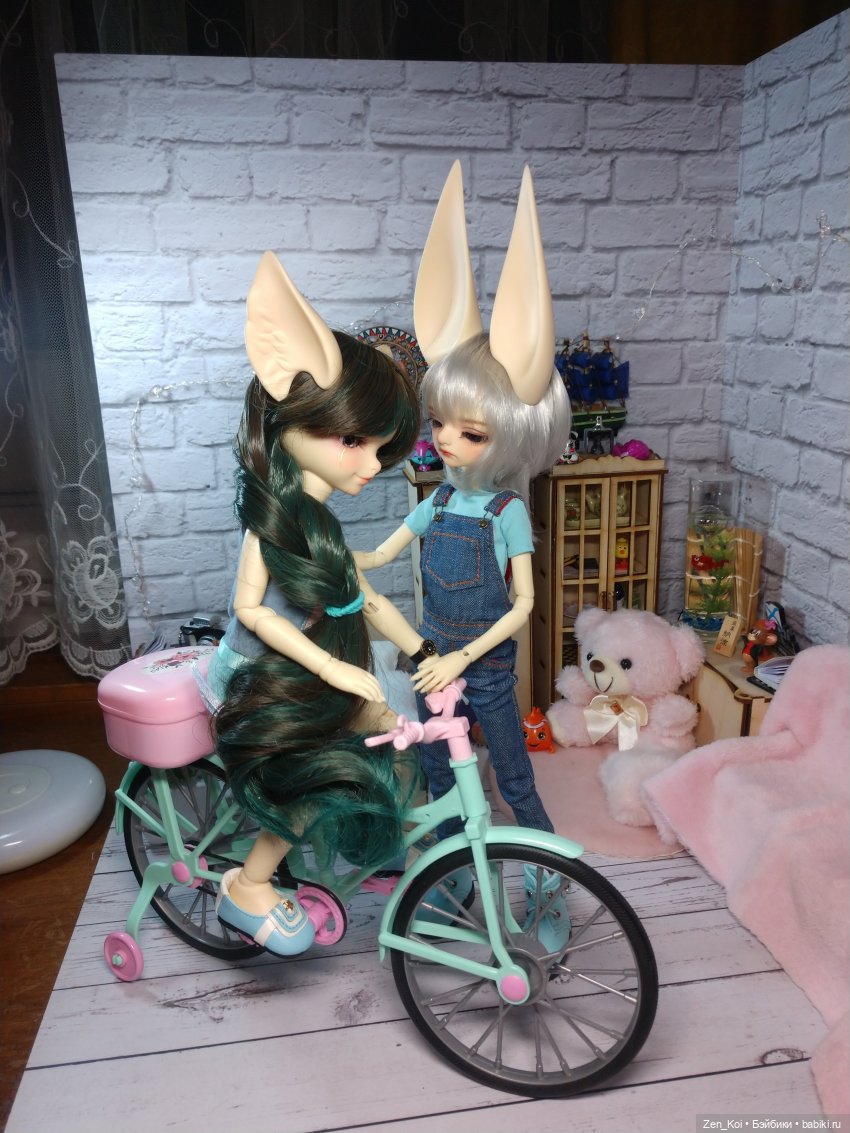 Велосипед — Фотоистории с куклами BJD (БЖД): сериалы (фото 3)