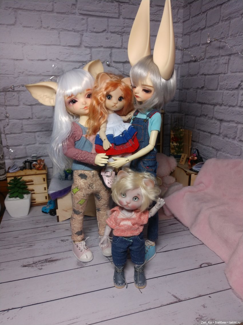Семья — Фотоистории с куклами BJD (БЖД): сериалы