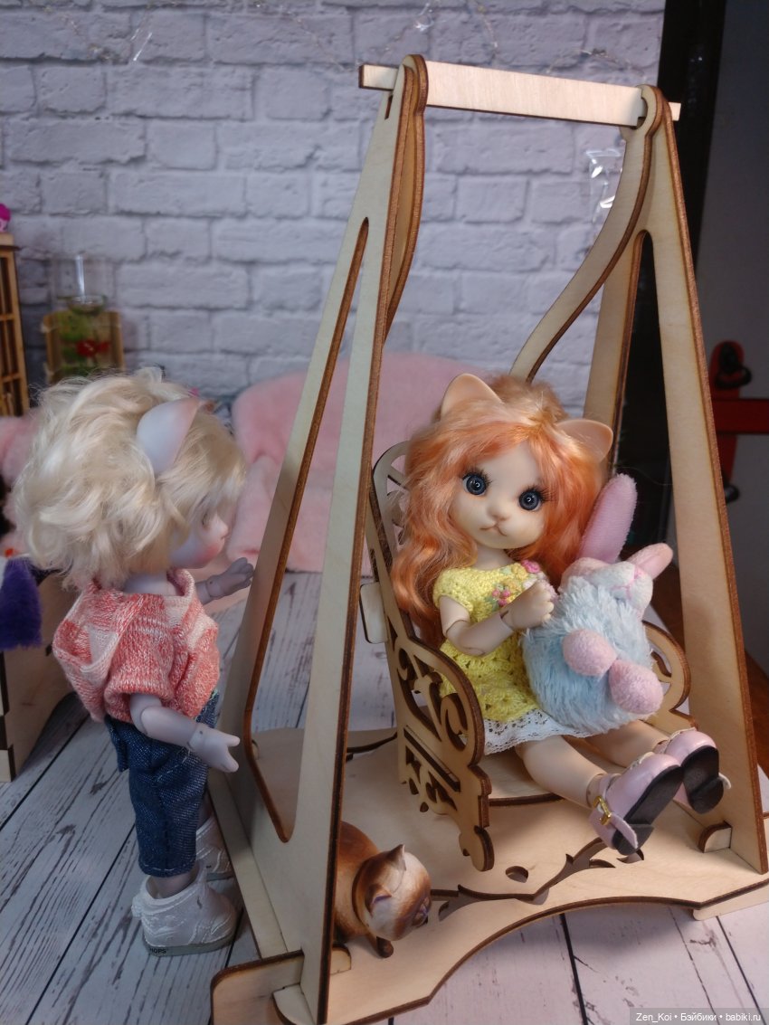 Качели — Фотоистории с куклами BJD (БЖД): сериалы (фото 6)