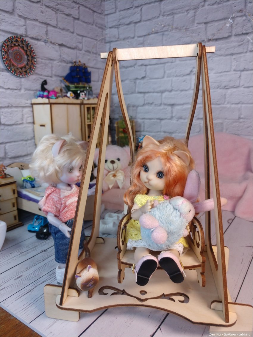 Качели — Фотоистории с куклами BJD (БЖД): сериалы (фото 3)