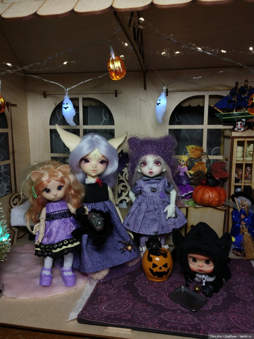 Хеллоуин по-русски — Фотоистории с куклами BJD (БЖД): сериалы