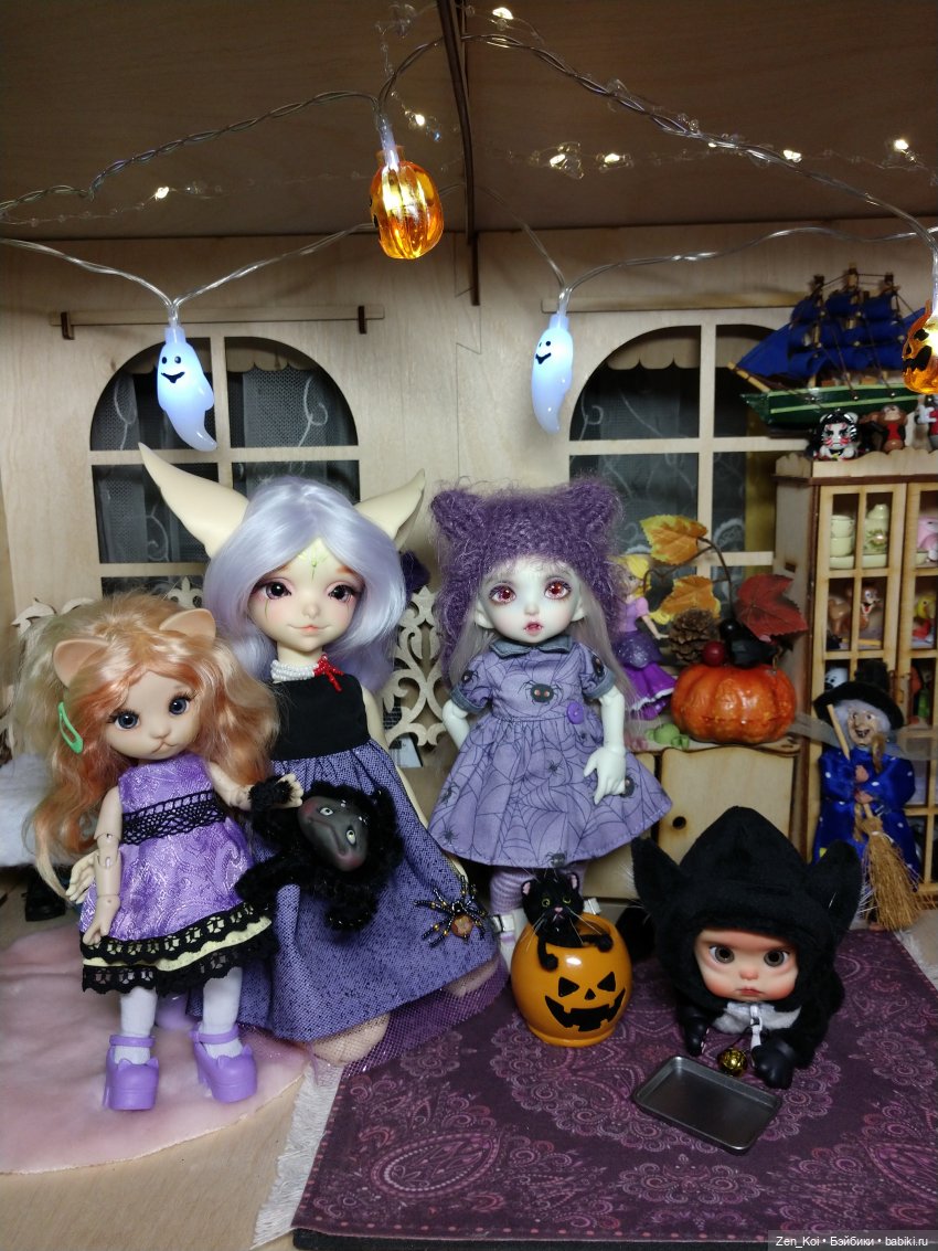 Хеллоуин по-русски — Фотоистории с куклами BJD (БЖД): сериалы