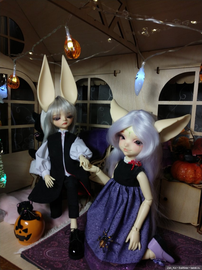 Хеллоуин по-русски — Фотоистории с куклами BJD (БЖД): сериалы