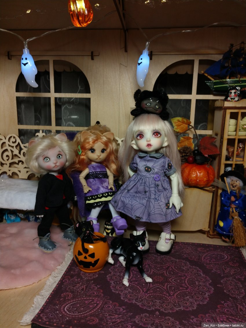 Хеллоуин по-русски — Фотоистории с куклами BJD (БЖД): сериалы