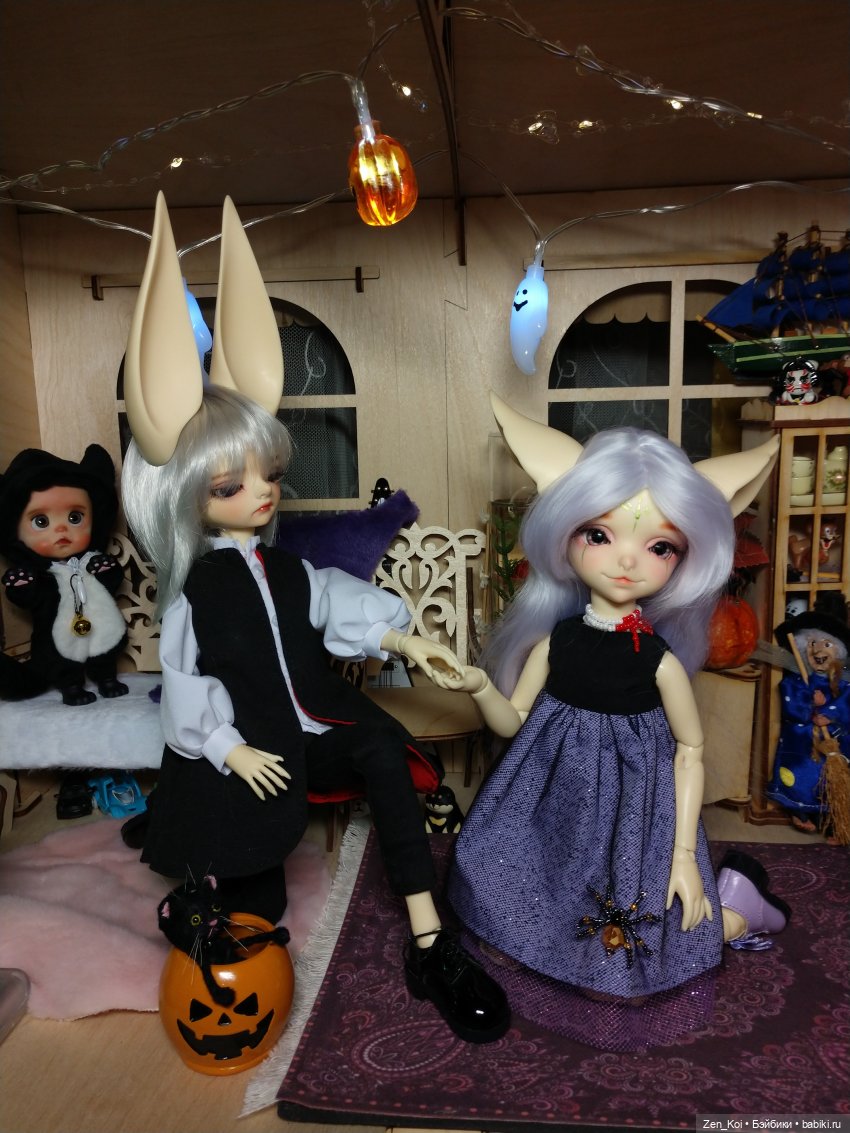 Хеллоуин по-русски — Фотоистории с куклами BJD (БЖД): сериалы