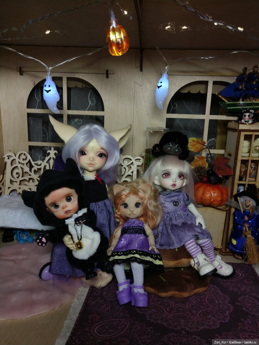 Хеллоуин по-русски — Фотоистории с куклами BJD (БЖД): сериалы