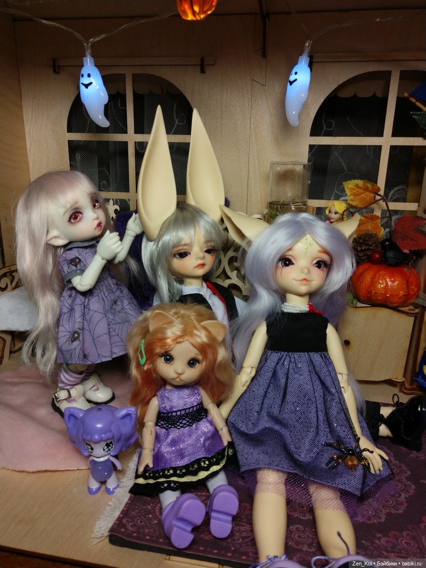 Хеллоуин по-русски — Фотоистории с куклами BJD (БЖД): сериалы