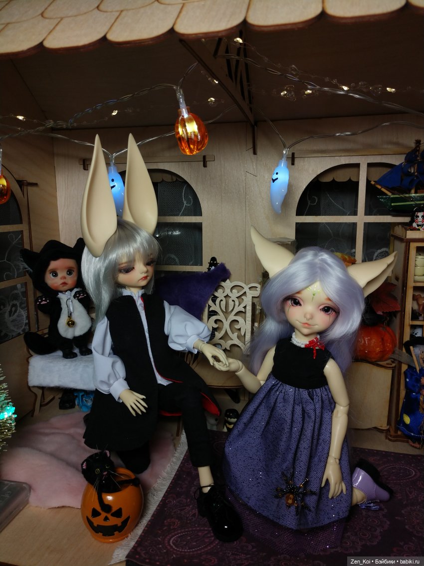 Хеллоуин по-русски — Фотоистории с куклами BJD (БЖД): сериалы
