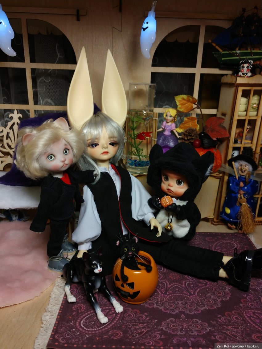 Хеллоуин по-русски — Фотоистории с куклами BJD (БЖД): сериалы