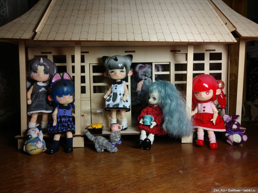 Домик для Penny — Фотоистории с куклами BJD (БЖД): сериалы