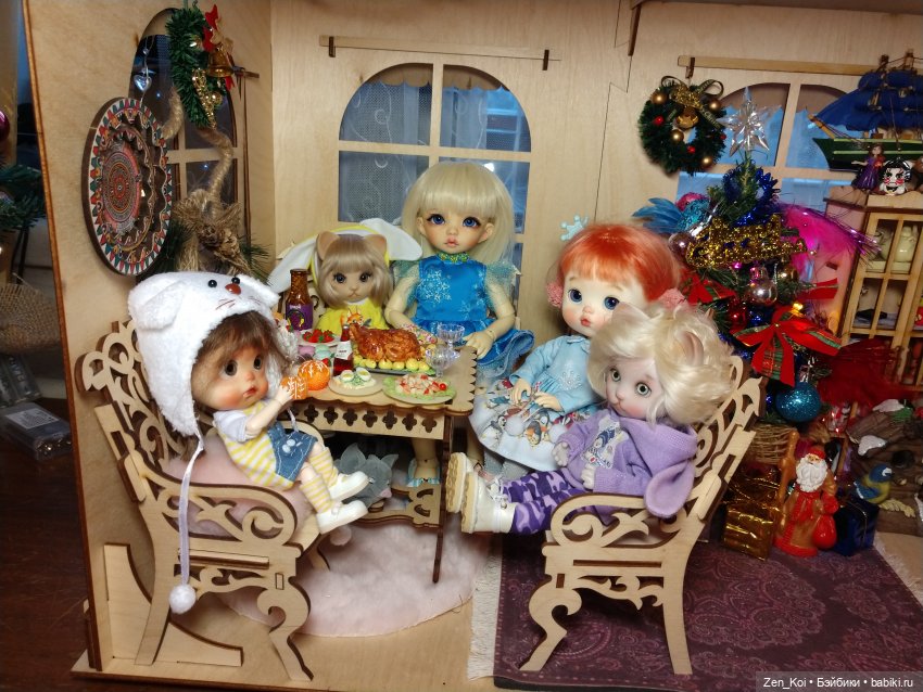 Рождественские посиделки с друзьями (фото 3)