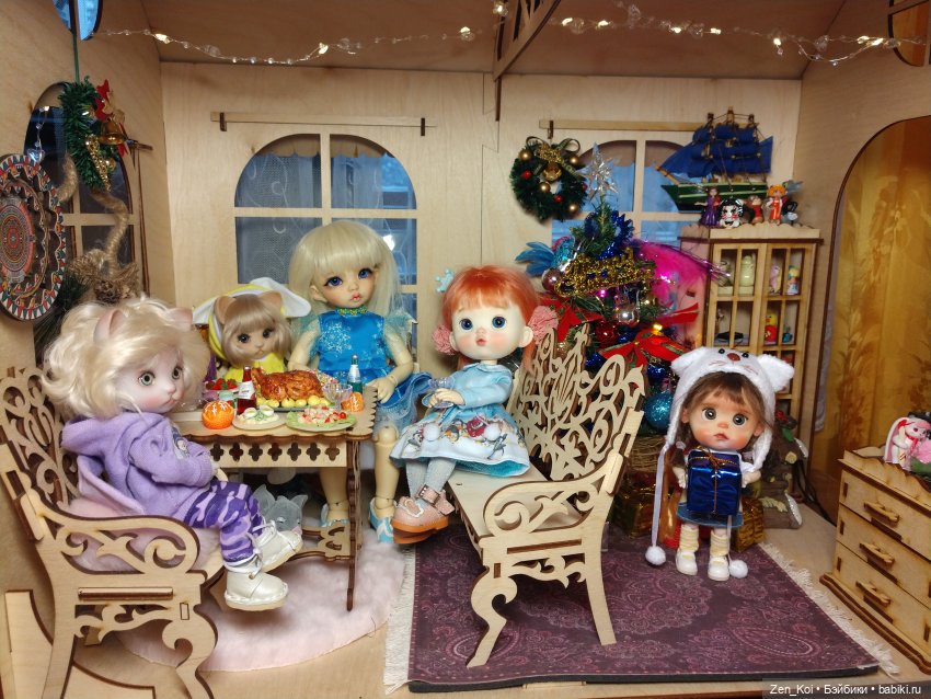 Рождественские посиделки с друзьями (фото 4)