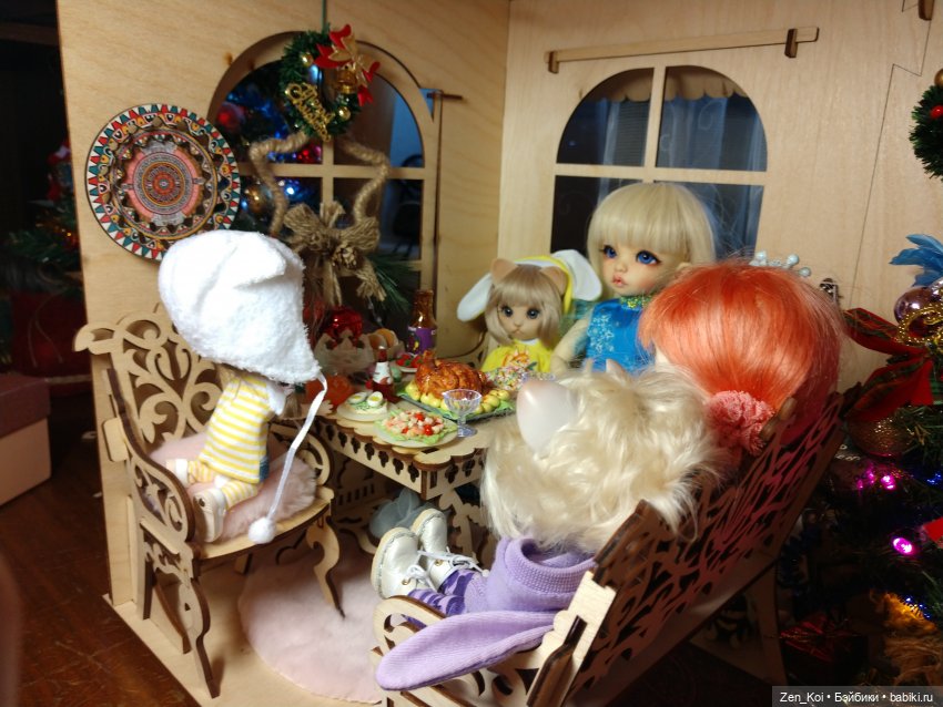 Рождественские посиделки с друзьями (фото 2)