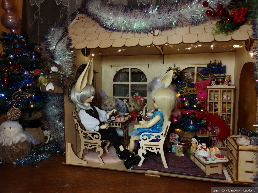Новогоднее чудо — Фотоистории с куклами BJD (БЖД): сериалы (фото 3)